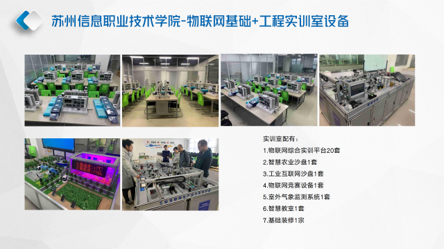 苏州信息职业技术学院-物联网基础+工程实训室设备